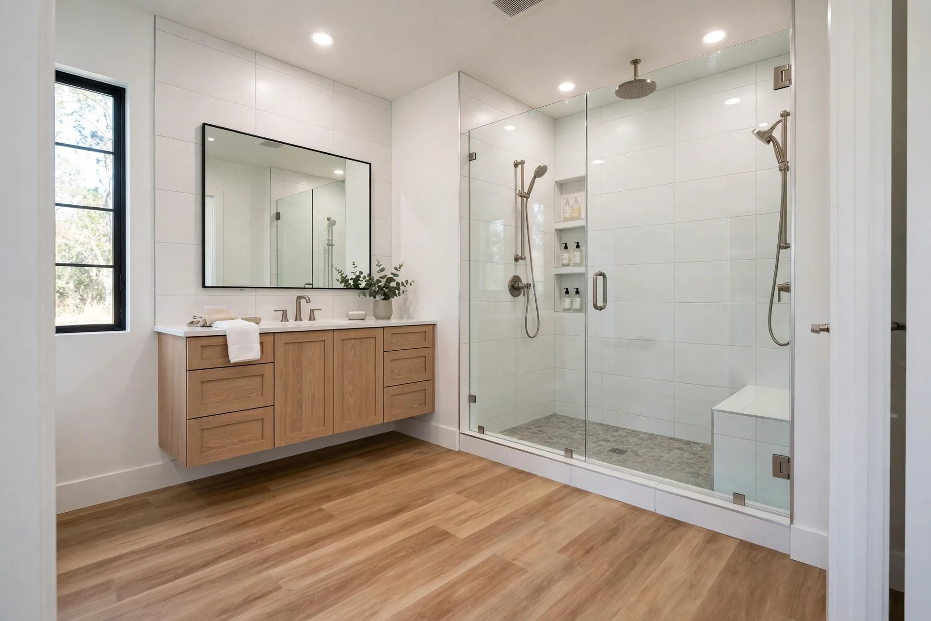 Bathroom Flooring Installation —  Bathroom Flooring Installation in Somerset by Bowie Bathroom Remodeling Company